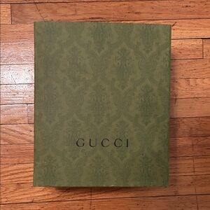 Gucci Olive Green Patterned Box
